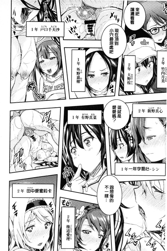 あいの智絵工口漫画:Harem淫Battle [32人的淫女vs.你一個 性愛夢幻肉宴]