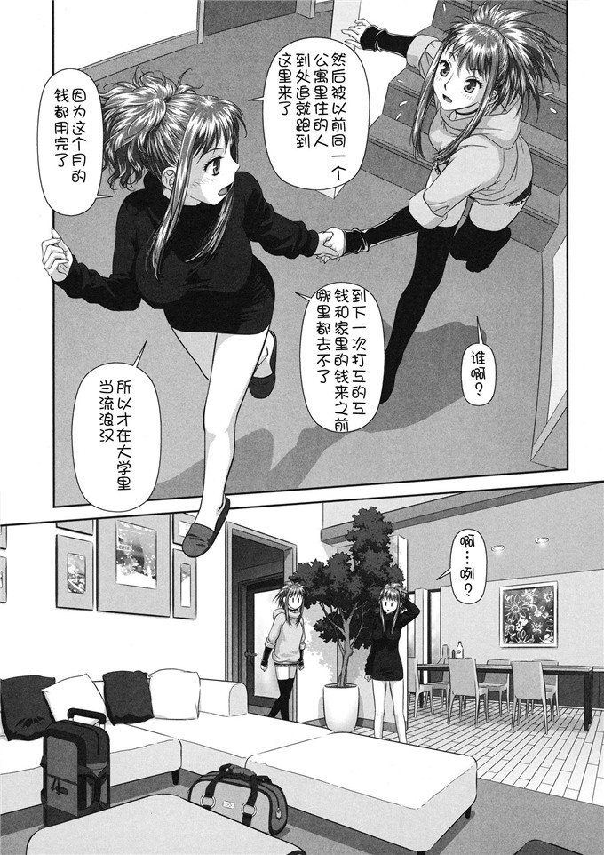 唯登诗树汉化少女漫画:るりるり~双胞胎的情况