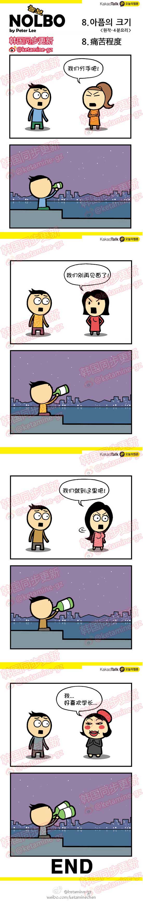 色小组邪恶漫画：痛苦程度